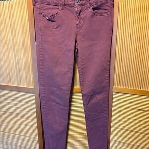 American Eagle Outfitters Women's Purple Jeggings